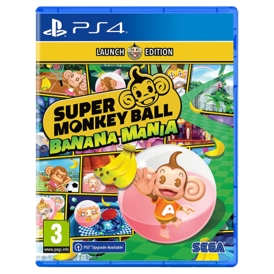 PS4 mäng Super Monkey Ball Banana Mania Launch Edition